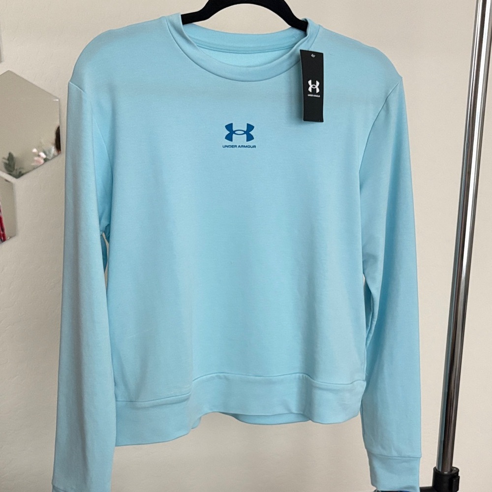 Under Armour Sky Blue Crew Neck Sweater